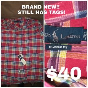 Columbia and Ralph Lauren shirts